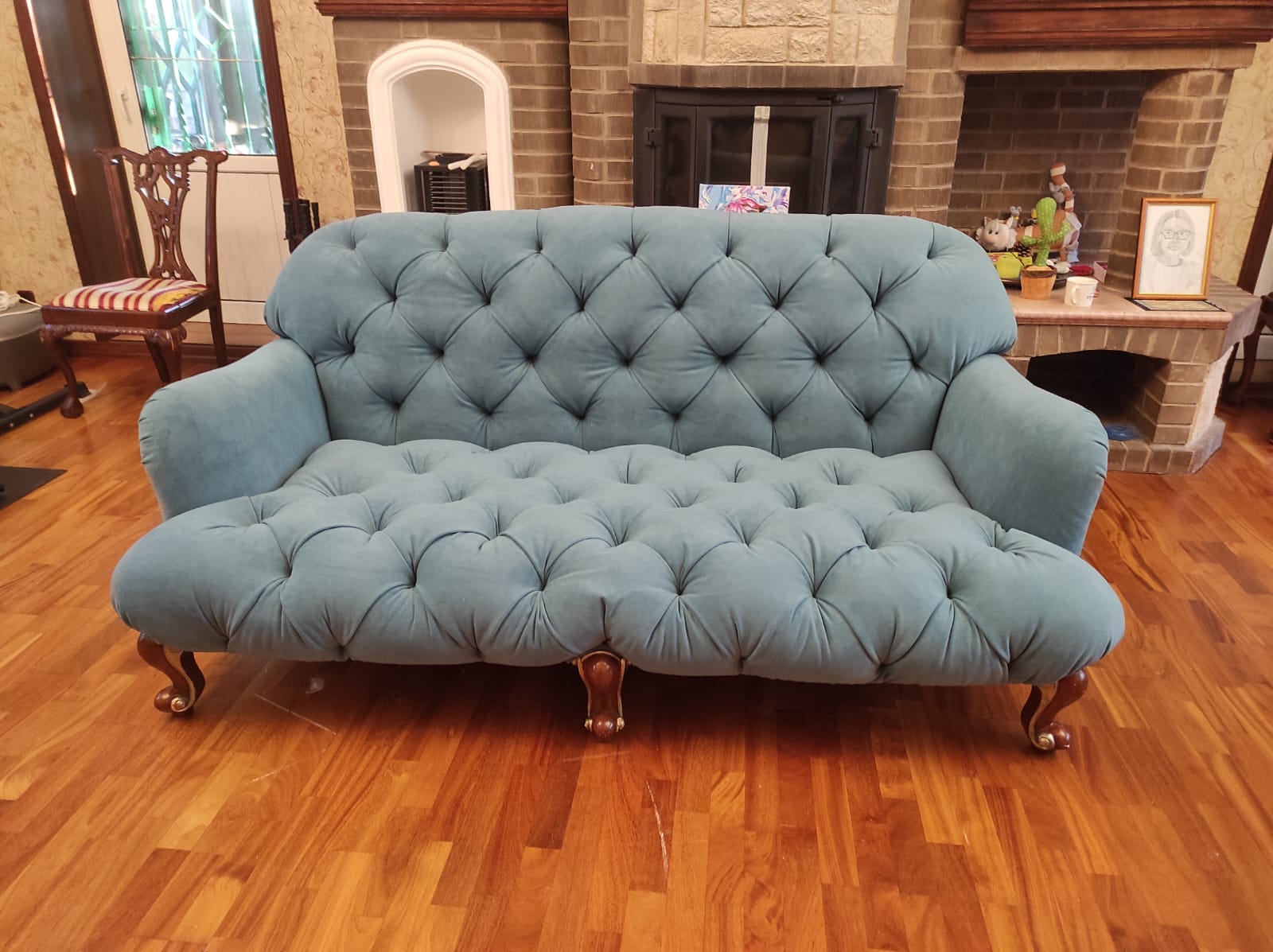 Обивка дивана. Красково