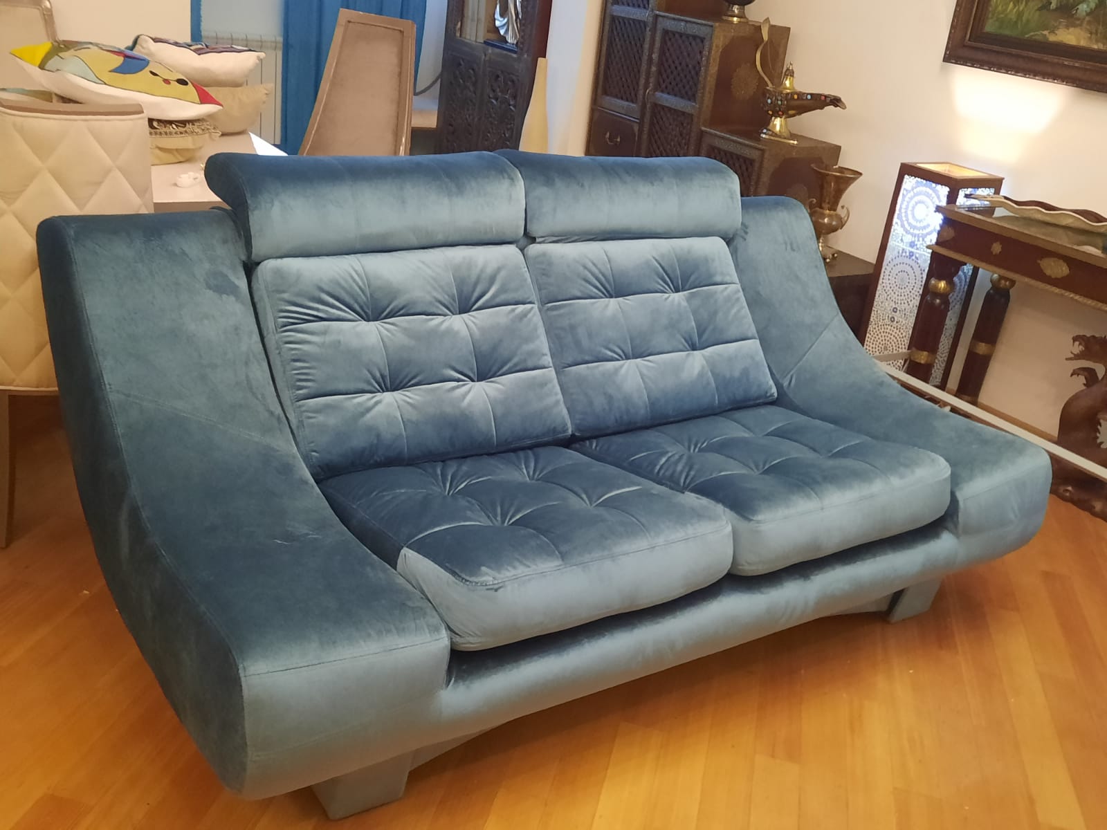 Обивка дивана на дому. Красково